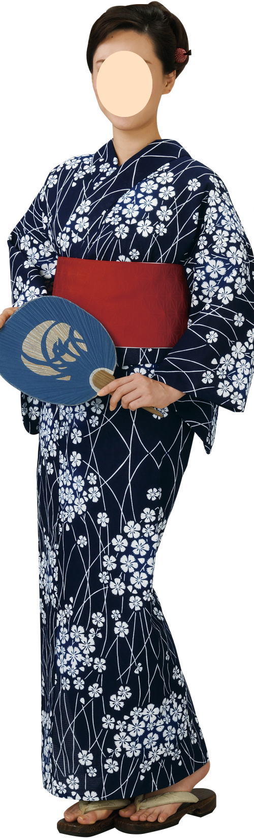 綿呂注染浴衣着尺 注-4401(反物) ゆかた