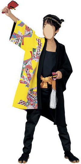 子供長袢天 創-7472 子供長袢天