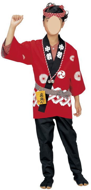 親子ペア袢天 親子ペア袢天