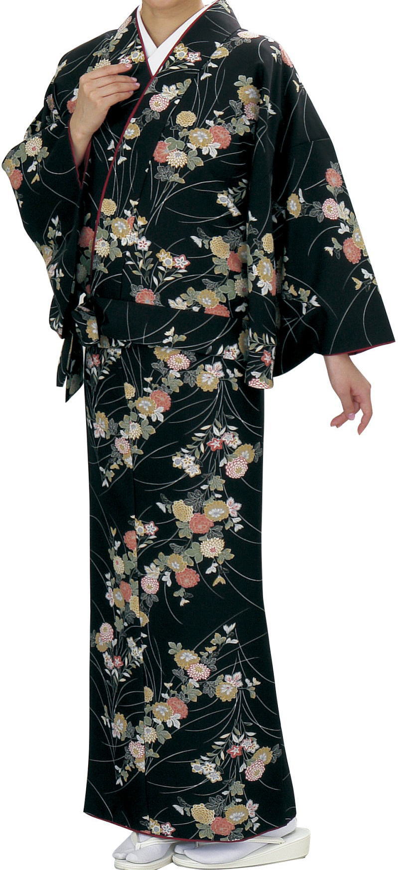 二部式きもの(小紋) 時-5739 二部式きもの(小紋)
